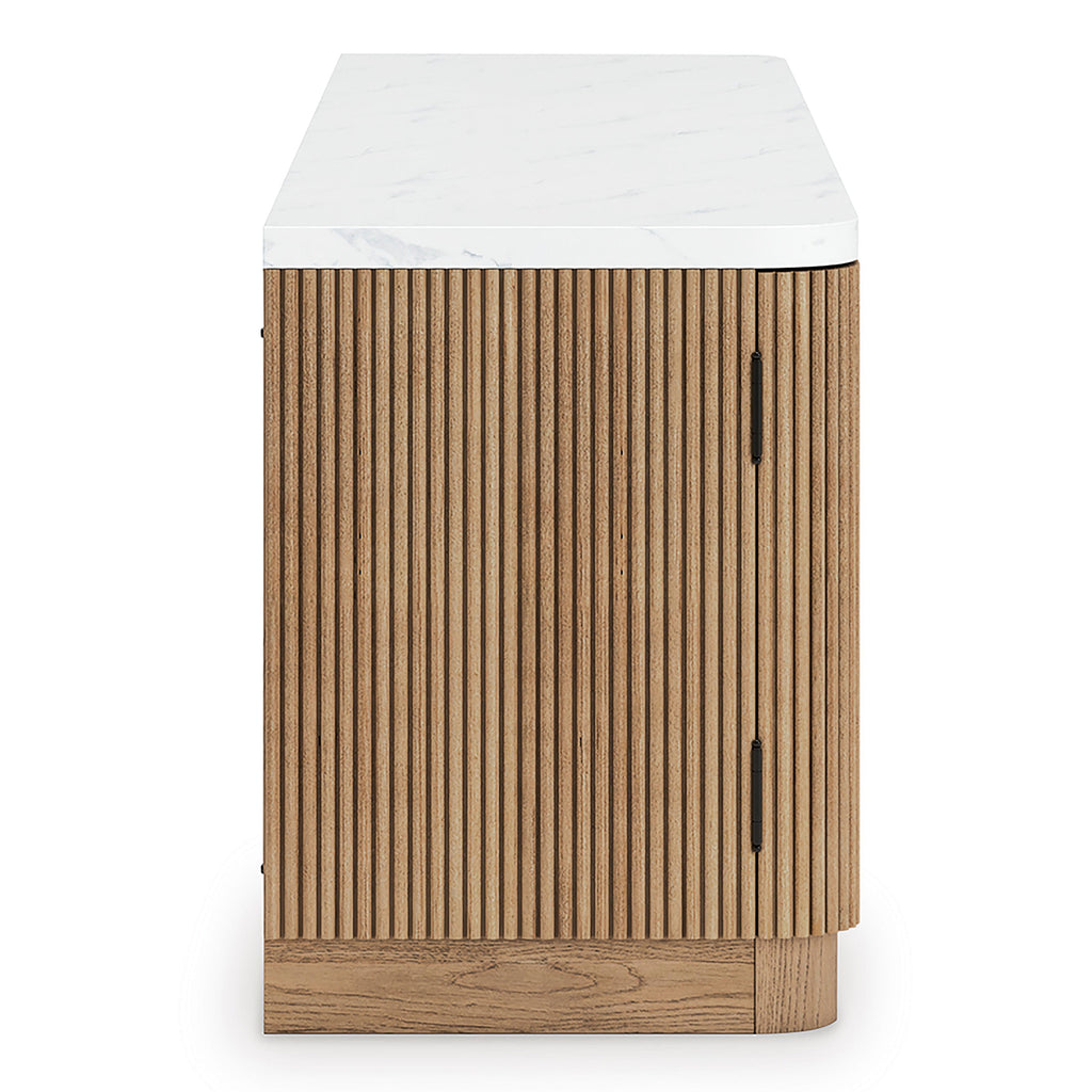 Camdill XL TV Stand with Fireplace Option - Indoor