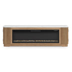 Camdill 80 TV Stand with Electric Fireplace - Indoor