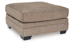 Cannonbrook Oversized Accent Ottoman - Fabric