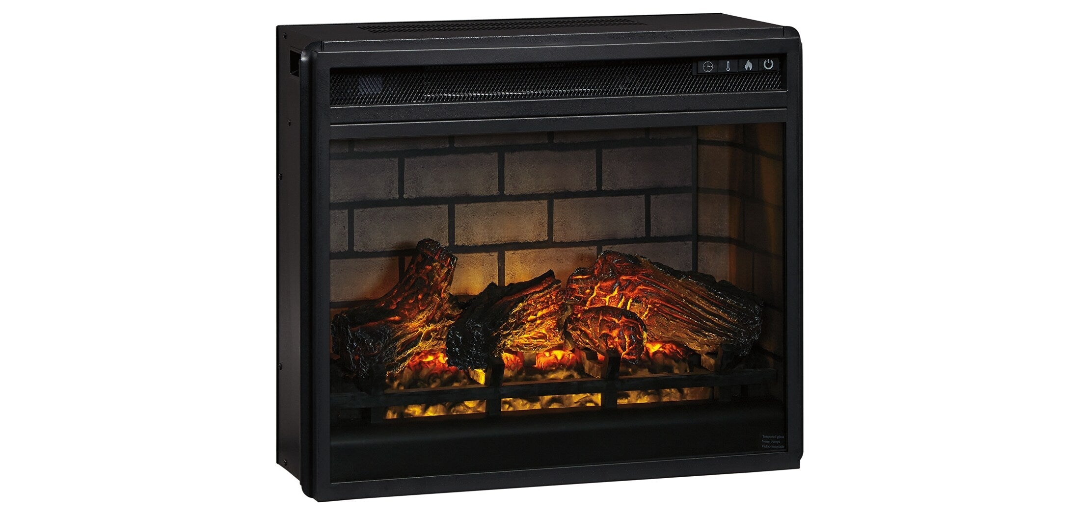 Entertainment Accessories Fireplace Insert - Console Table