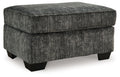 Lonoke Ottoman - Gunmetal