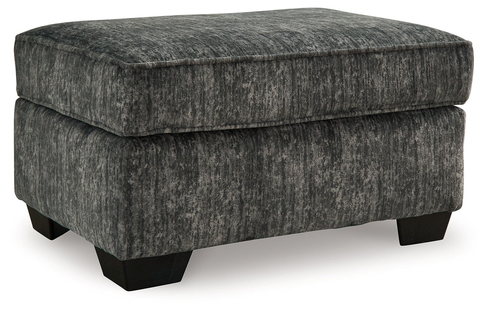 Lonoke Ottoman - Gunmetal