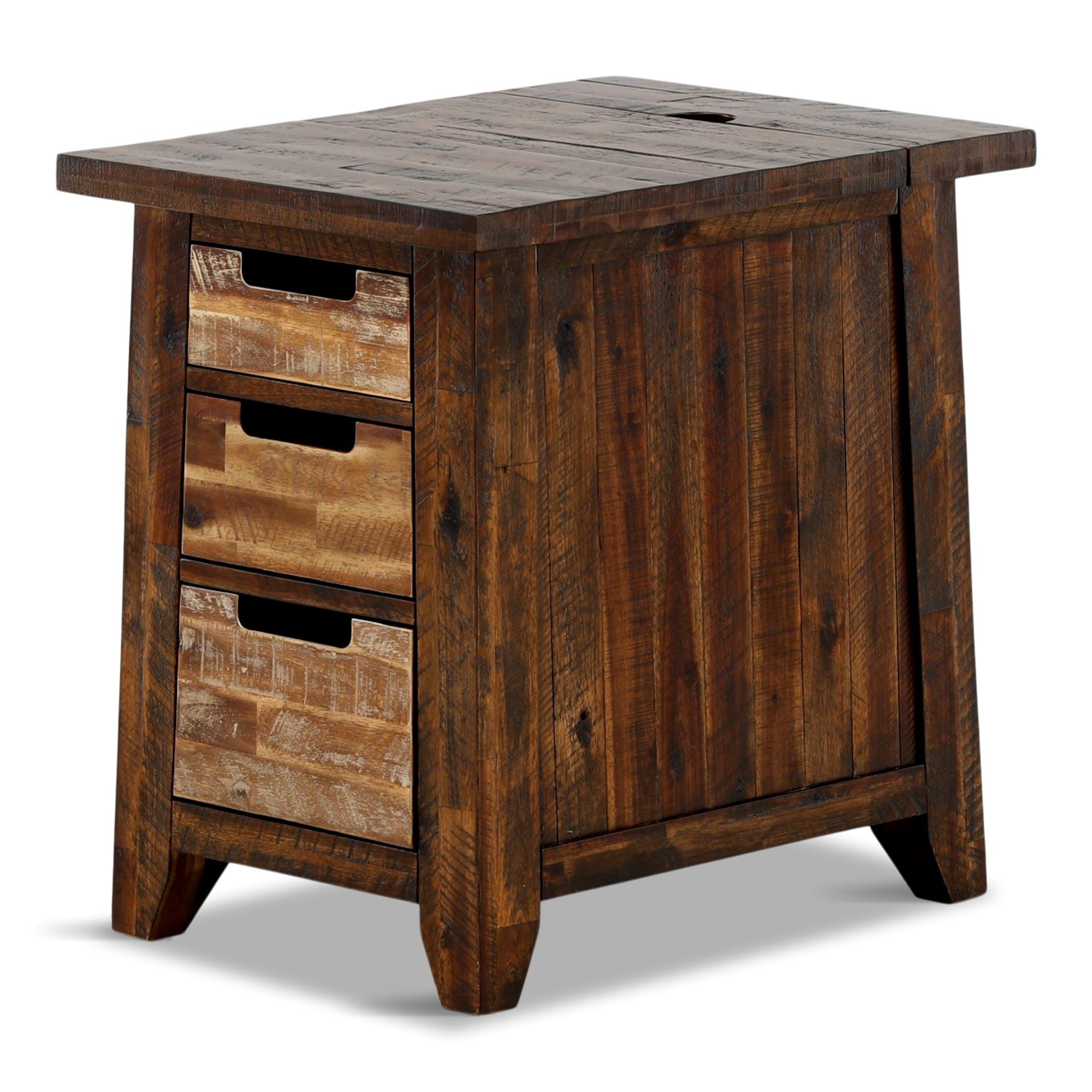 Grace Farms Power Chairside Table - End Table