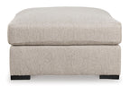Ballyton Oversized Accent Ottoman - Fabric