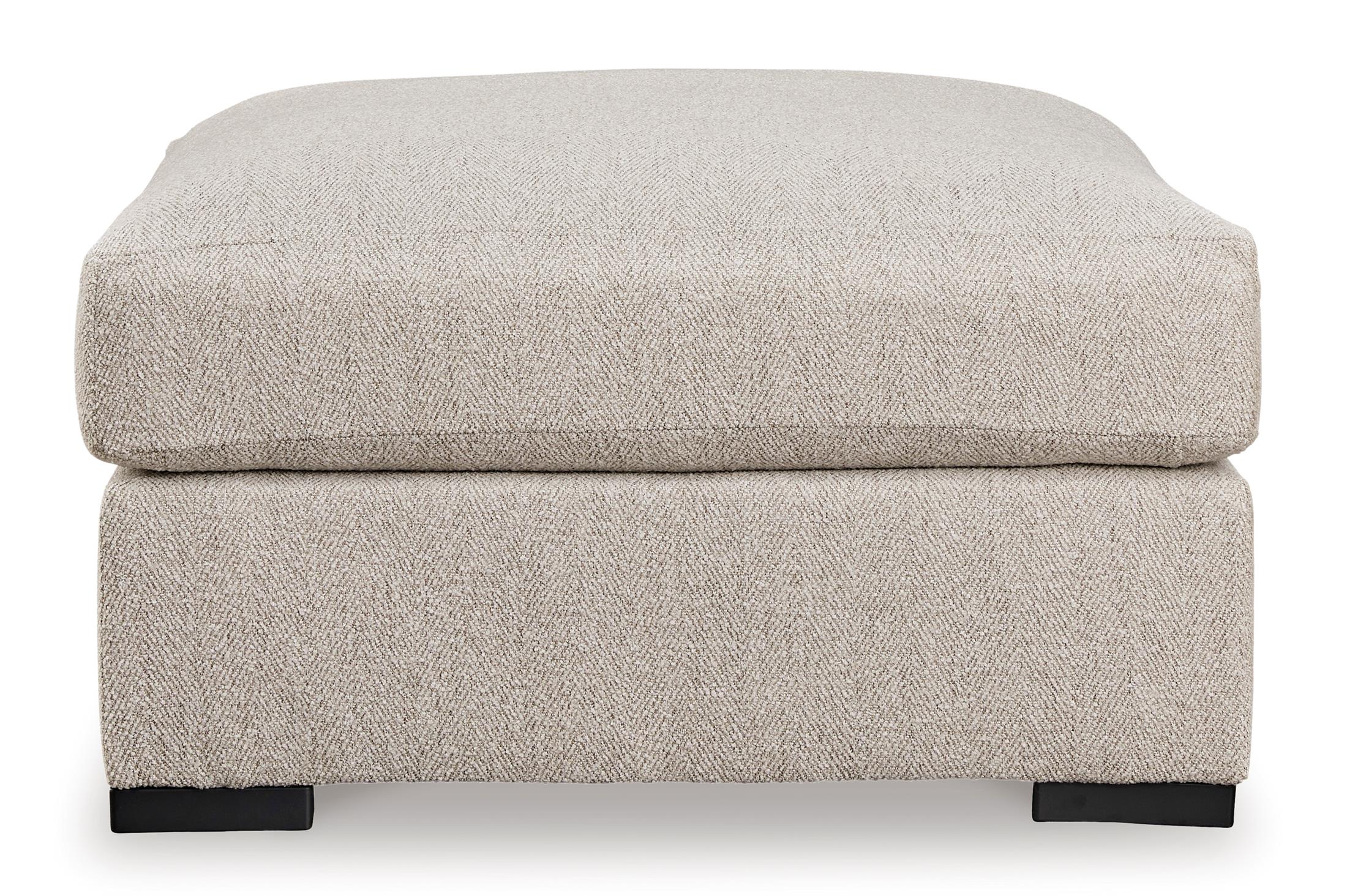 Ballyton Oversized Accent Ottoman - Fabric