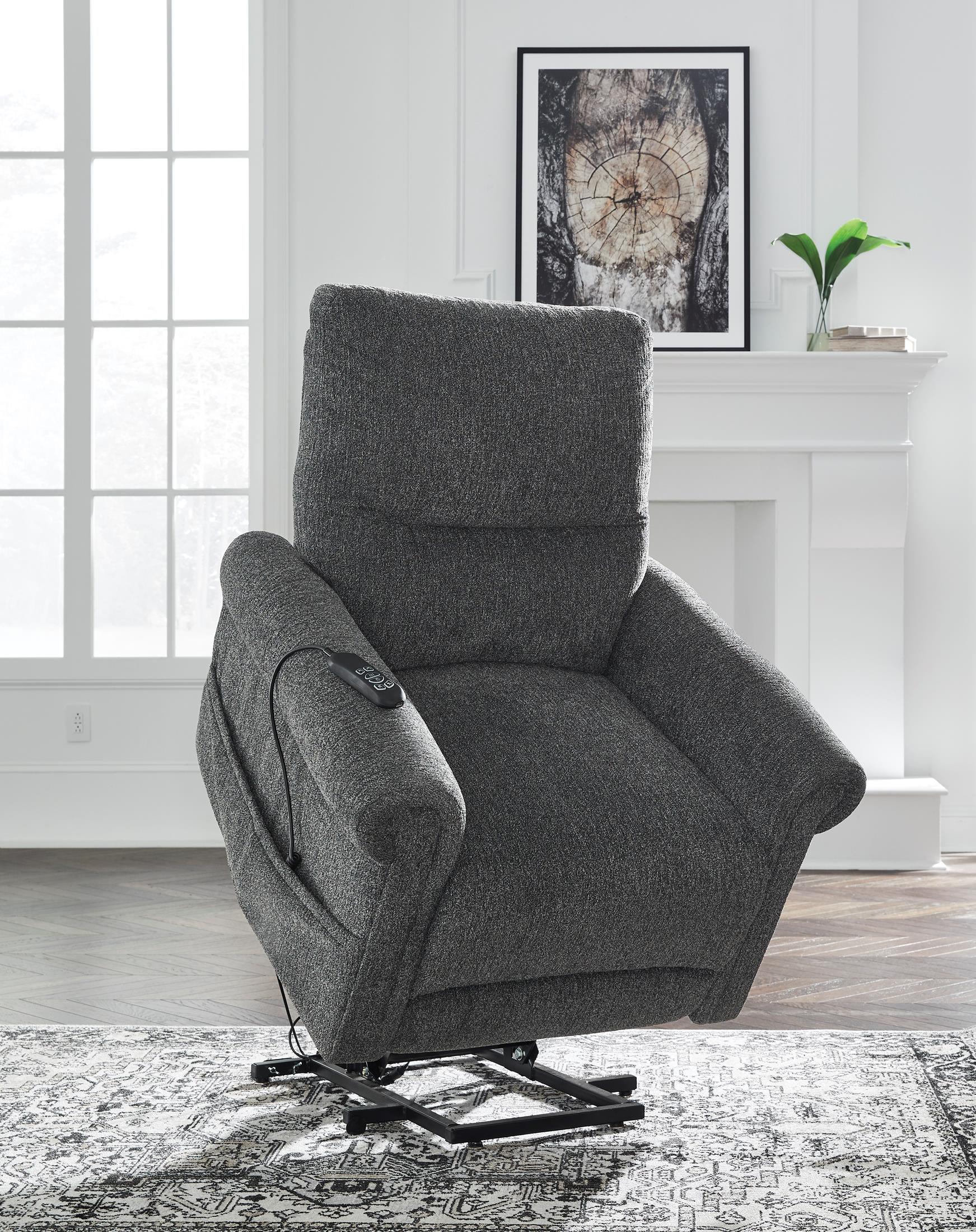 Aureta Power Lift Recliner - Reclining