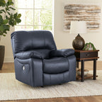 Leesworth Power Rocker Recliner - Ocean