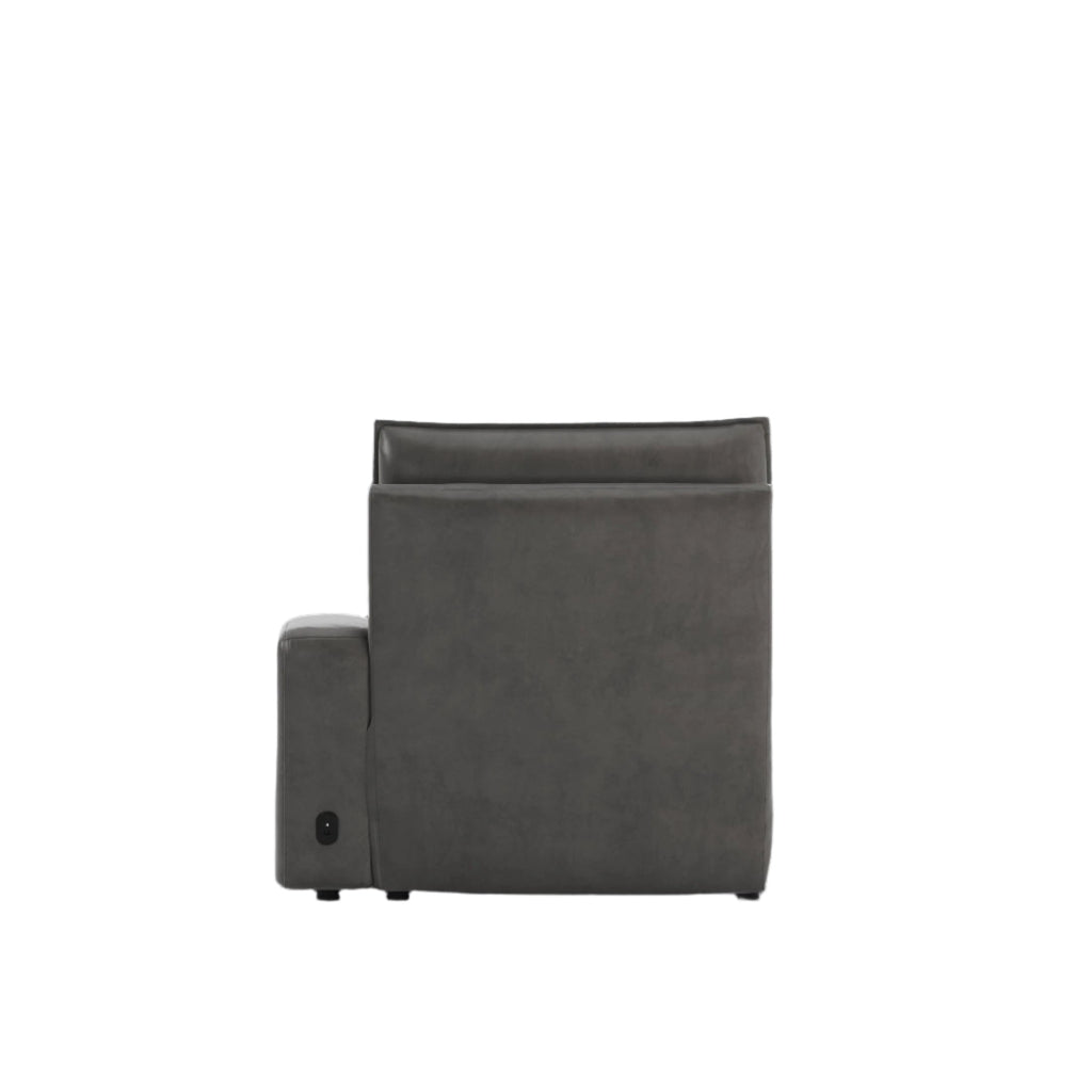 Modular Two Right Arm Facing Power Recliner