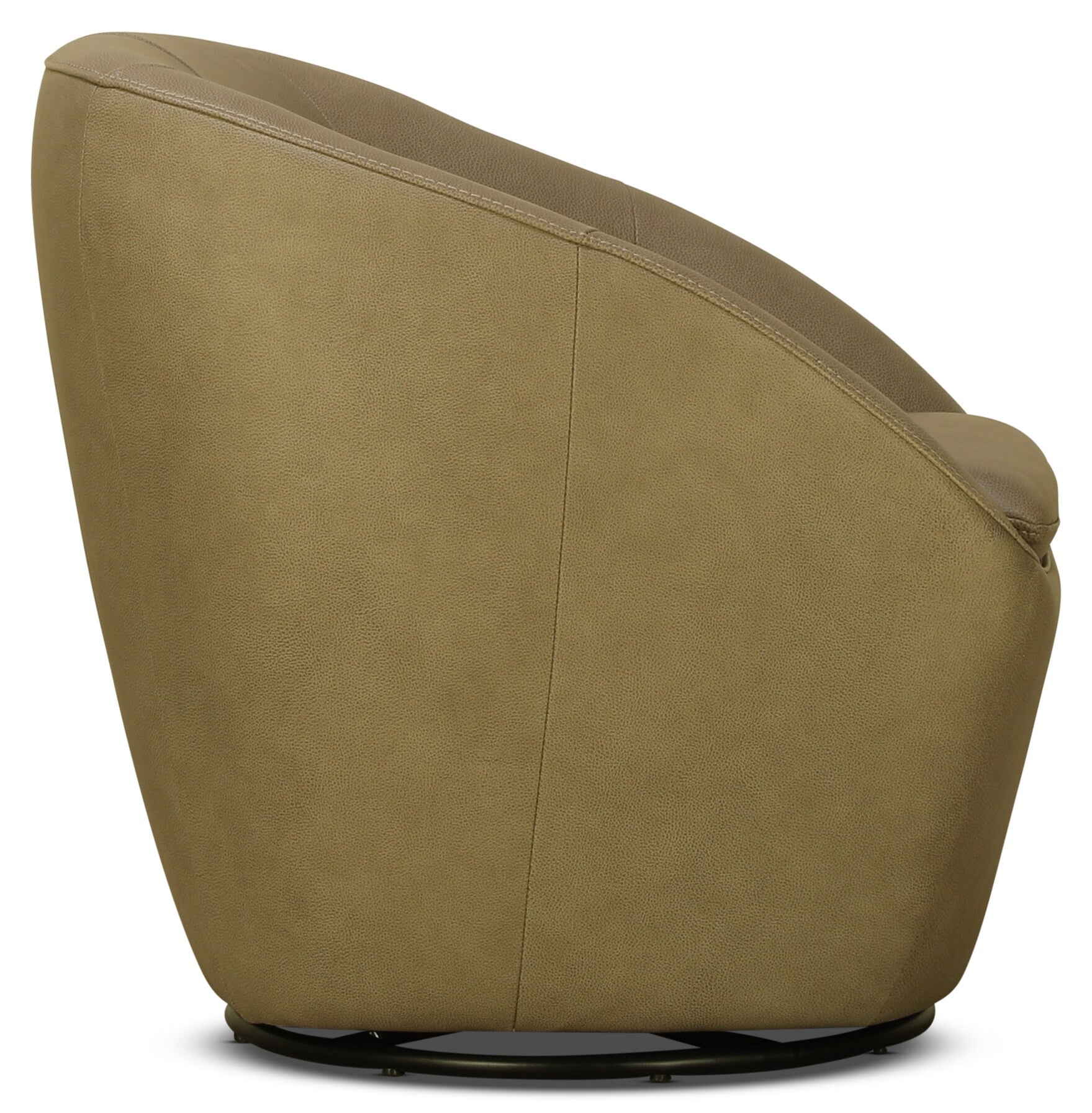 Owen Swivel Chair - Leather