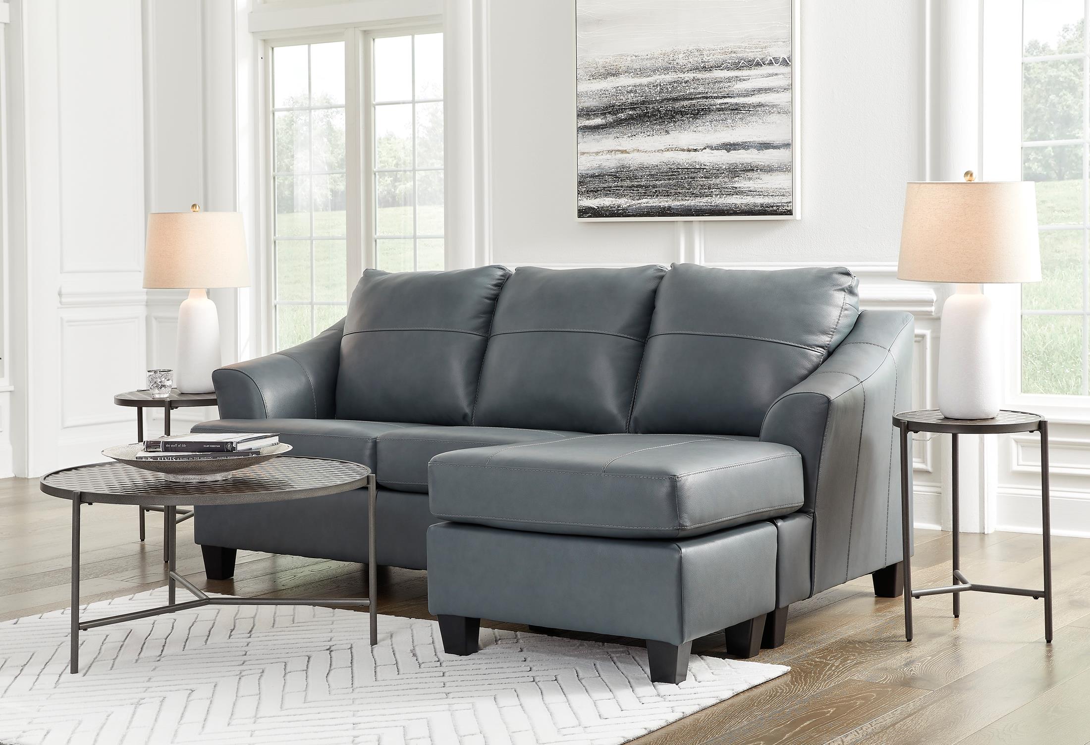 Genoa Sofa Chaise - Leather