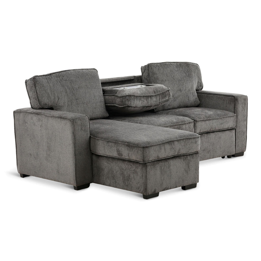 Amir 2-Piece Sectional with Sofa Bed - Set