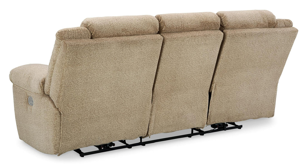 Tip-Off Power Reclining Sofa - Wheat