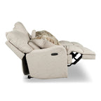 Conway Power Loveseat with Console - Fabric