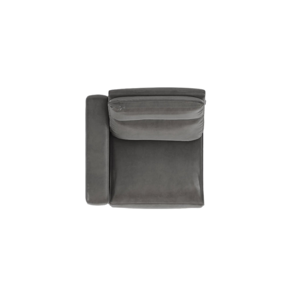 Modular Two Left Arm Facing Power Recliner