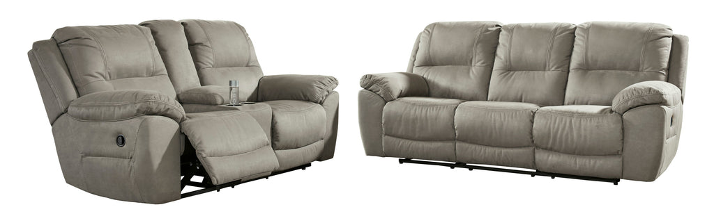 Next-Gen Gaucho Reclining Loveseat with Console - Fabric