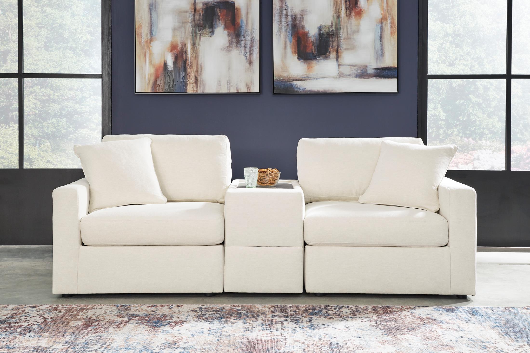 Modmax 3-Piece Loveseat with Console