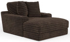 Cuddle King Oversized Chaise - Fabric
