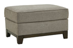Kaywood Ottoman - Fabric