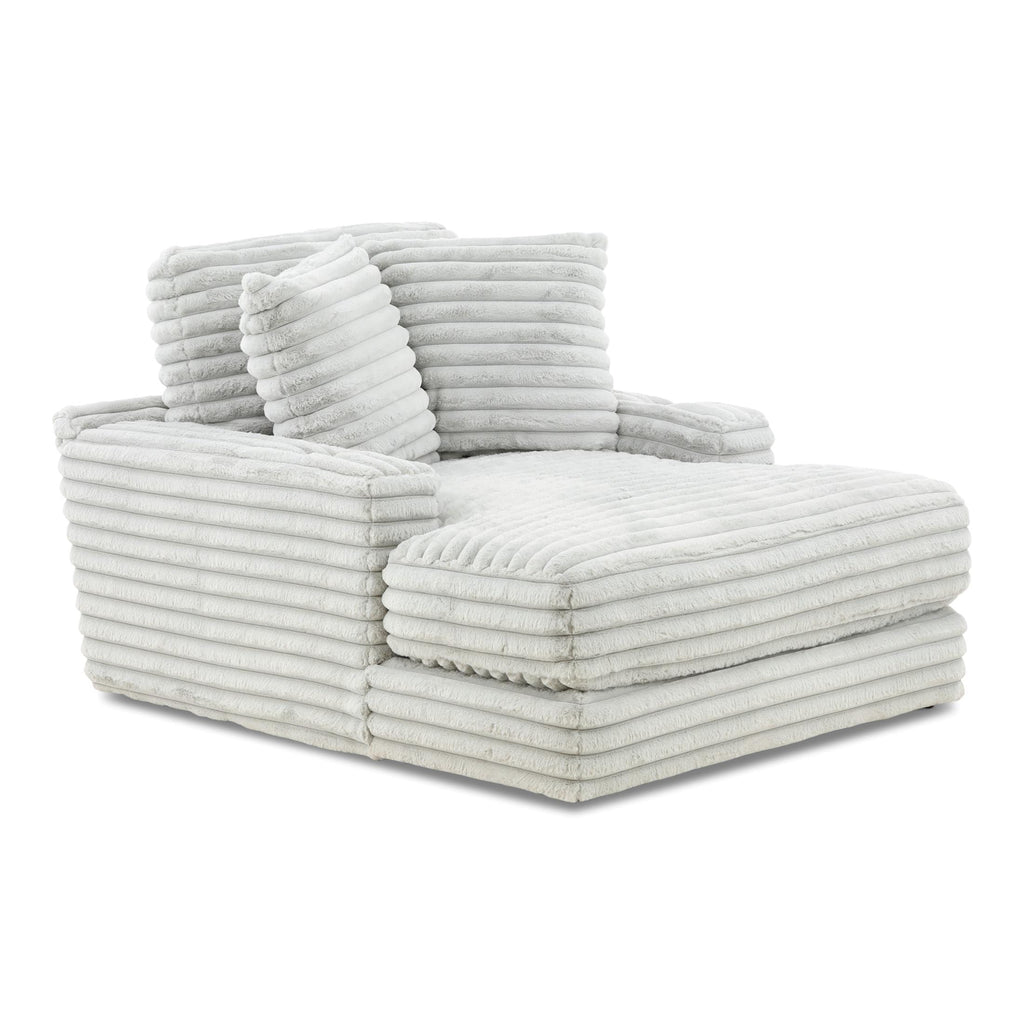 Cuddle King Oversized Chaise - Fabric