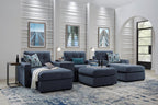Modular One 5-Piece Theater Sectional with Dual Chaise - Navy