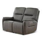Walker Leather Power Reclining Loveseat - Indoor