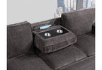Amir 2-Piece Sectional with Sofa Bed - Set