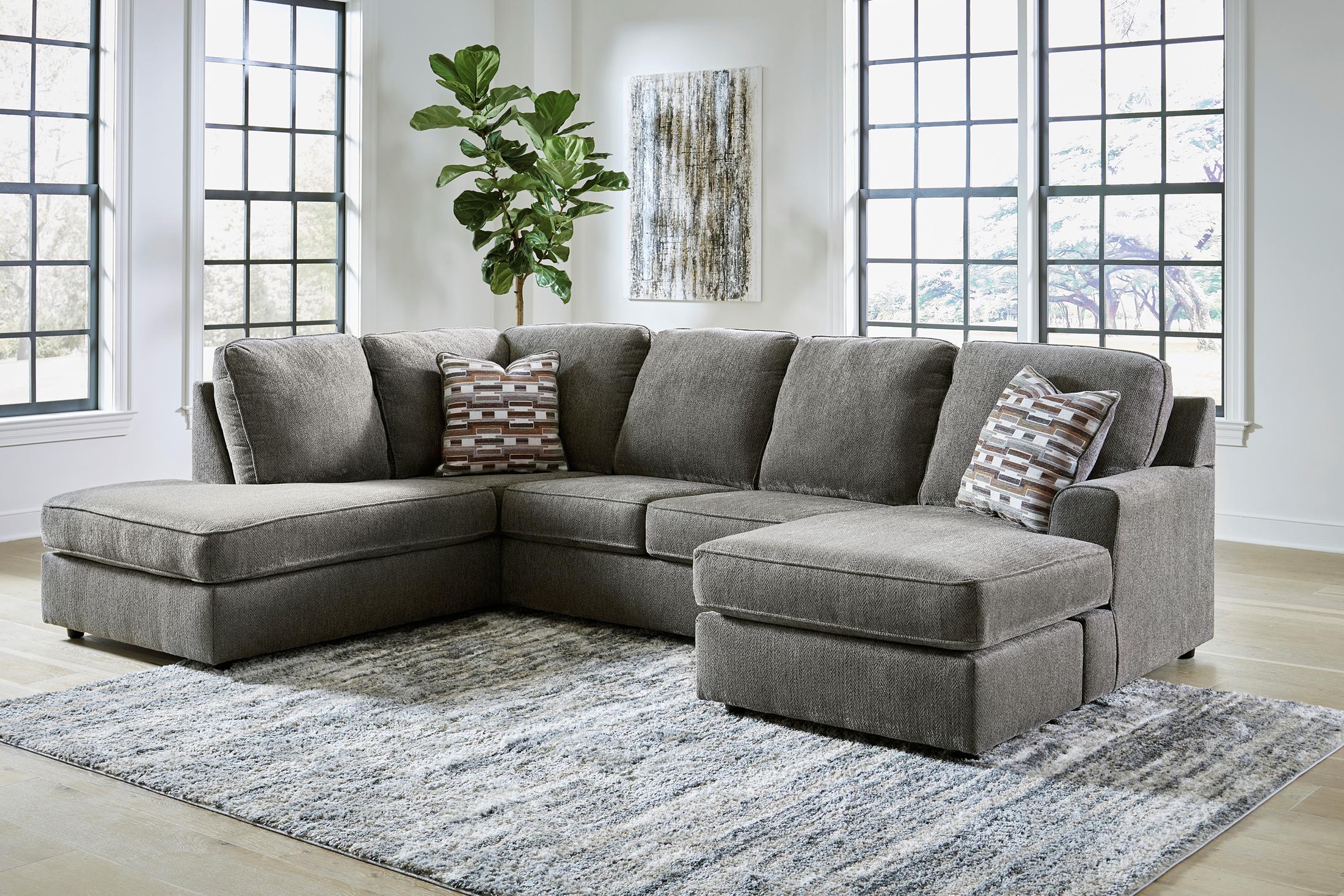 O'Phannon 2-Piece Left-Facing Sectional with Chaise - Putty
