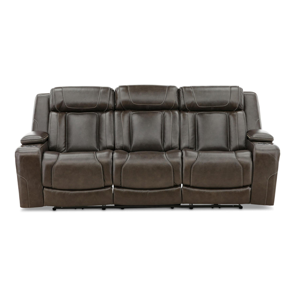 Denver Power Reclining Sofa - Leather