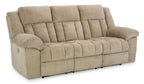 Tip-Off Power Reclining Sofa - Wheat