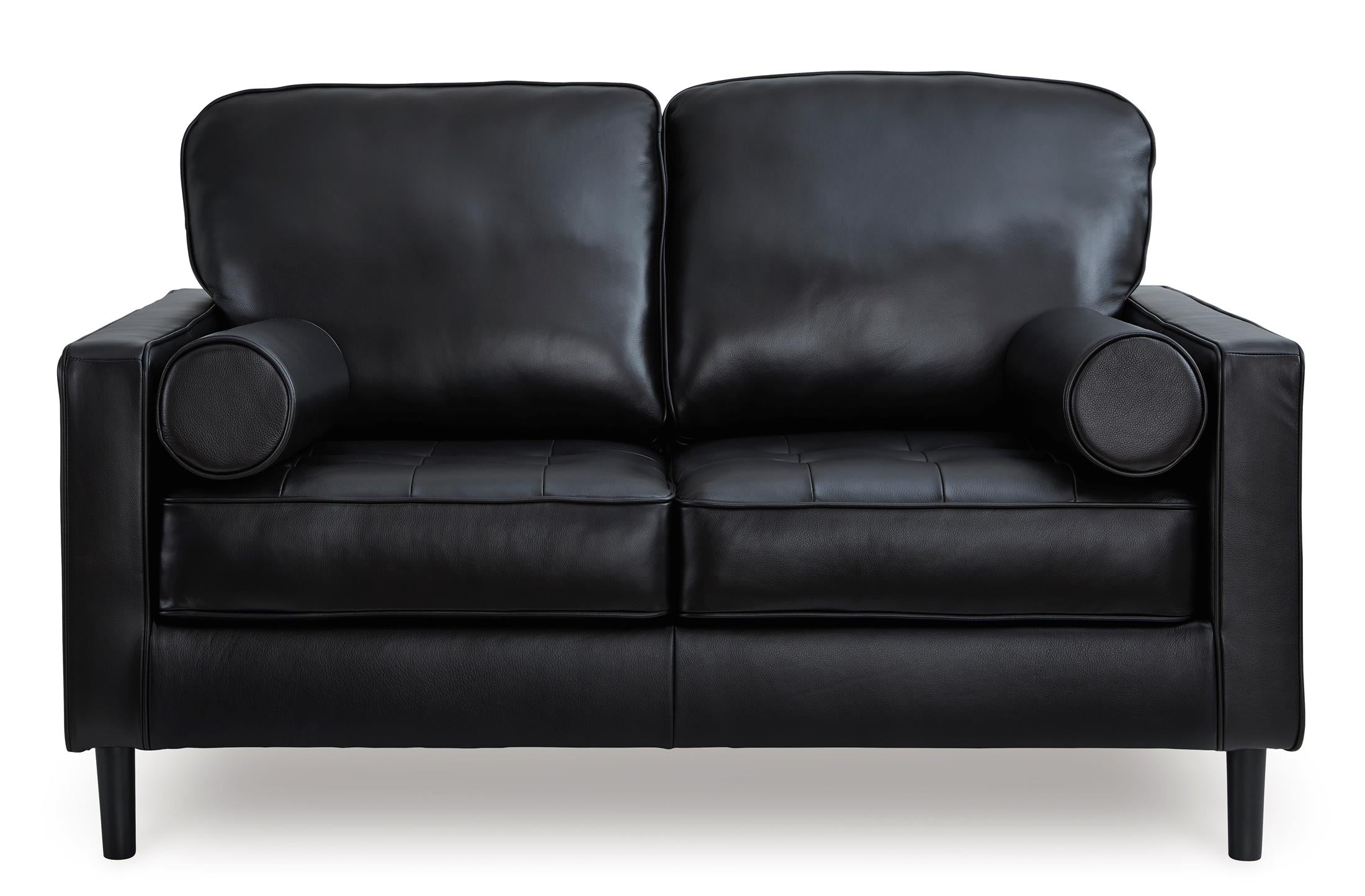 Bryceview Leather Loveseat - Indoor