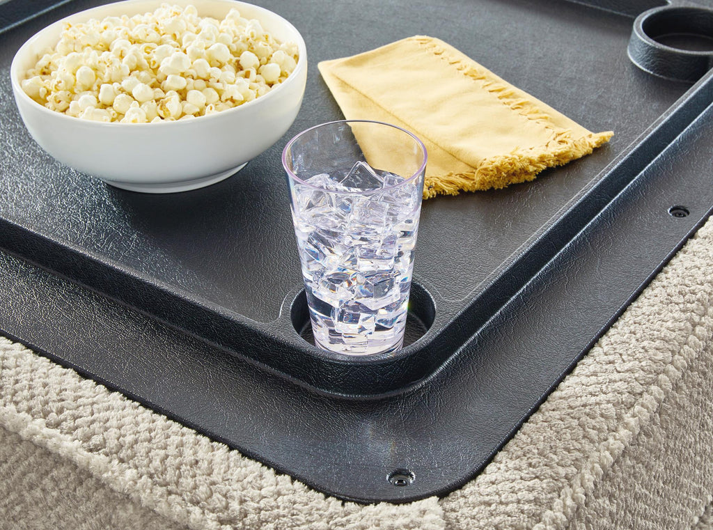 Calnita Ottoman With Storage - Fabric