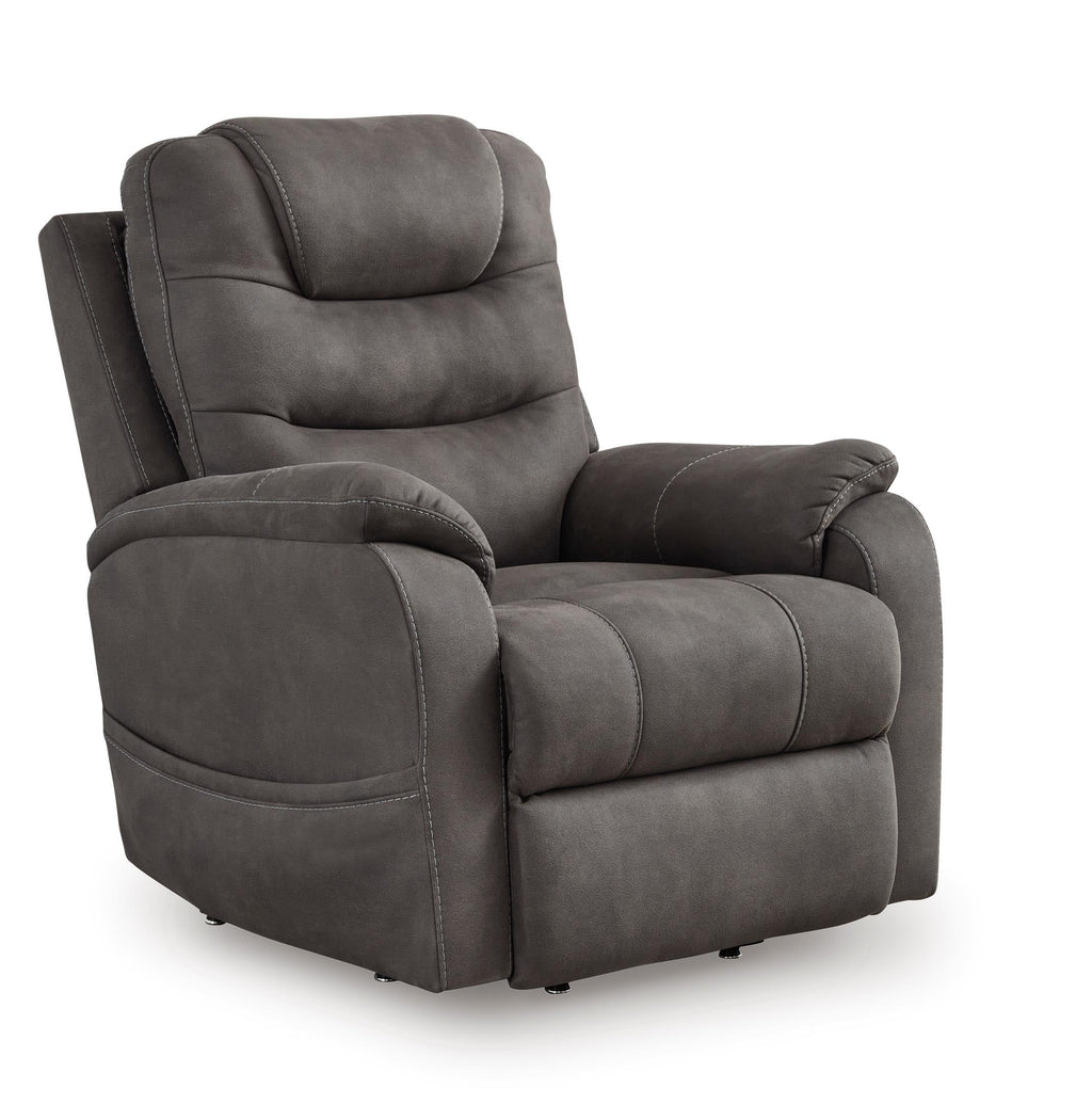 Snowfield Power Lift Recliner - Reclining