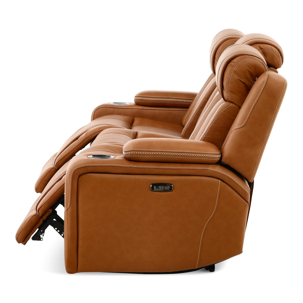 Denver Power Reclining Sofa - Leather