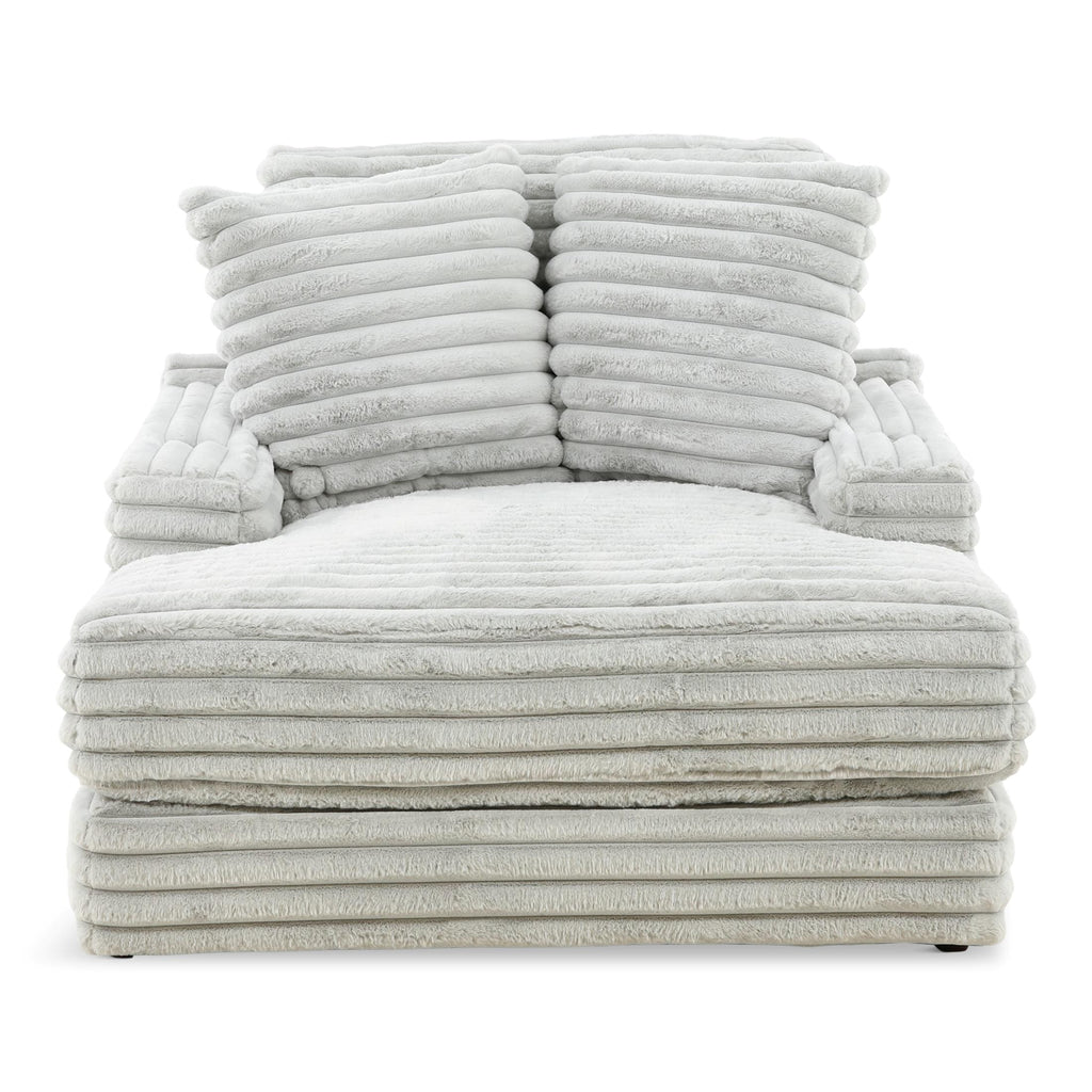 Cuddle King Oversized Chaise - Fabric