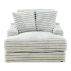 Cuddle King Oversized Chaise - Fabric