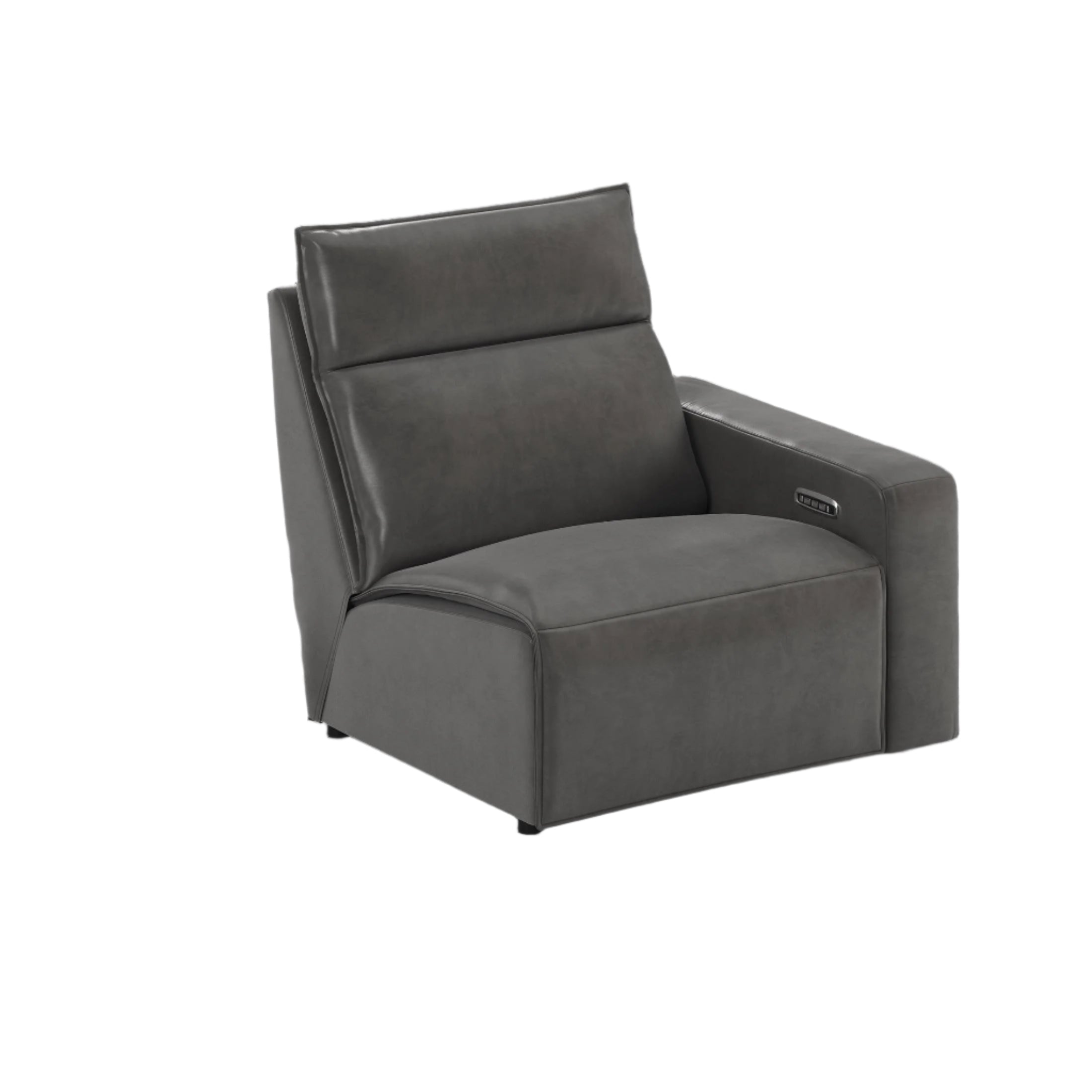 Modular Two Right Arm Facing Power Recliner