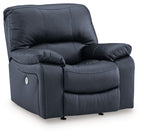 Leesworth Power Rocker Recliner - Ocean