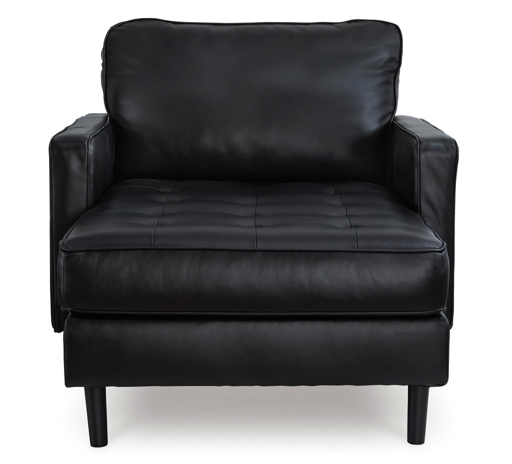 Bryceview Leather Chaise - Chair