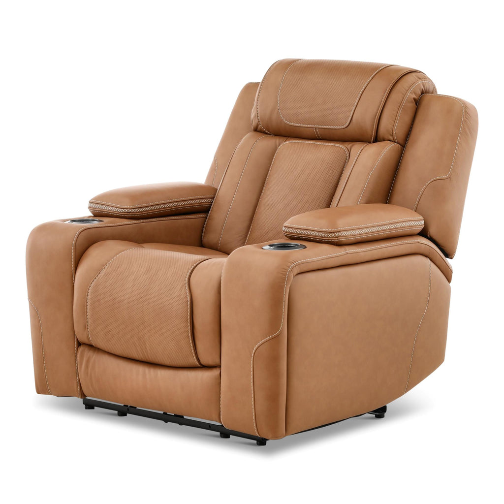 Denver Power Recliner - Leather