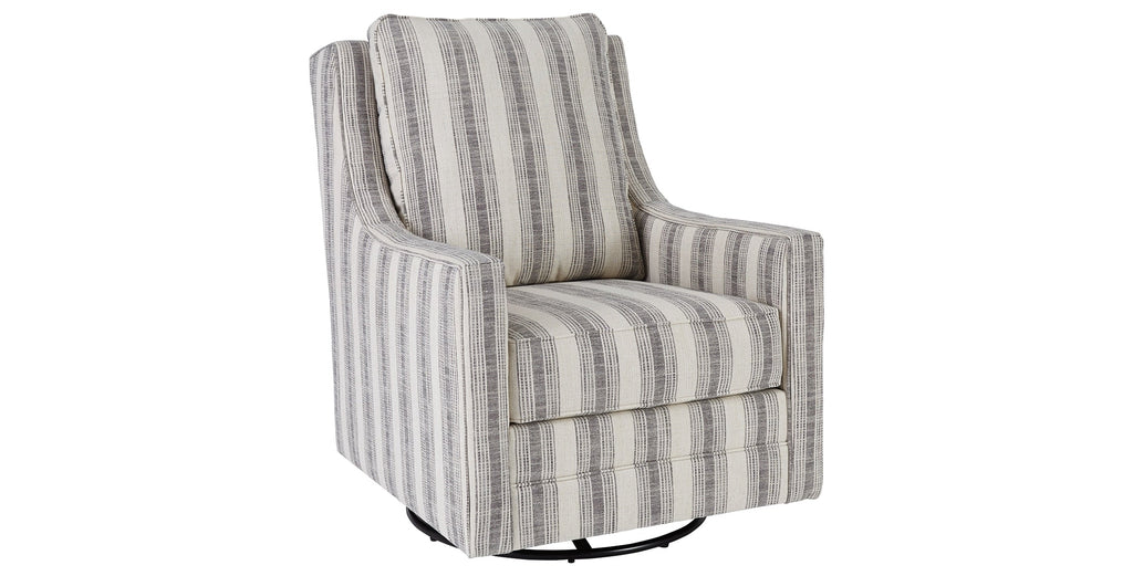 Kambria Swivel Glider Accent Chair - Fabric