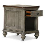 Farmhouse Chairside End Table - Indoor