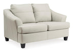 Genoa Loveseat - Leather