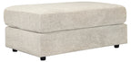 Soletren Oversized Accent Ottoman - Stone