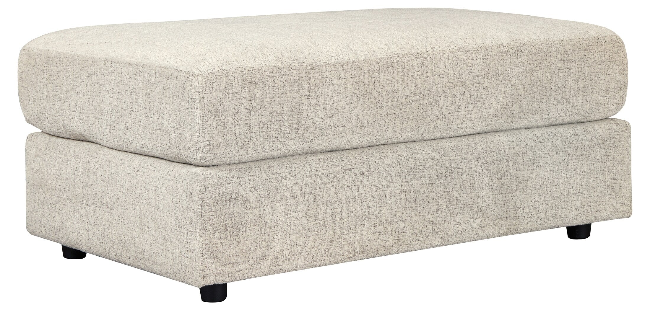 Soletren Oversized Accent Ottoman - Stone