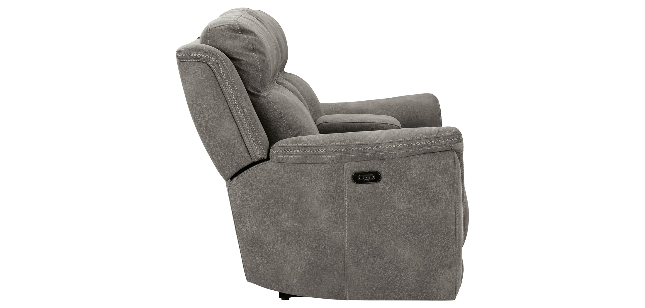 Next-Gen DuraPella Power Reclining Loveseat with Console - Fabric