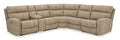 Next-Gen DuraPella 6-Piece Power Reclining Console Sectional
