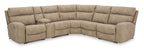 Next-Gen DuraPella 6-Piece Power Reclining Console Sectional