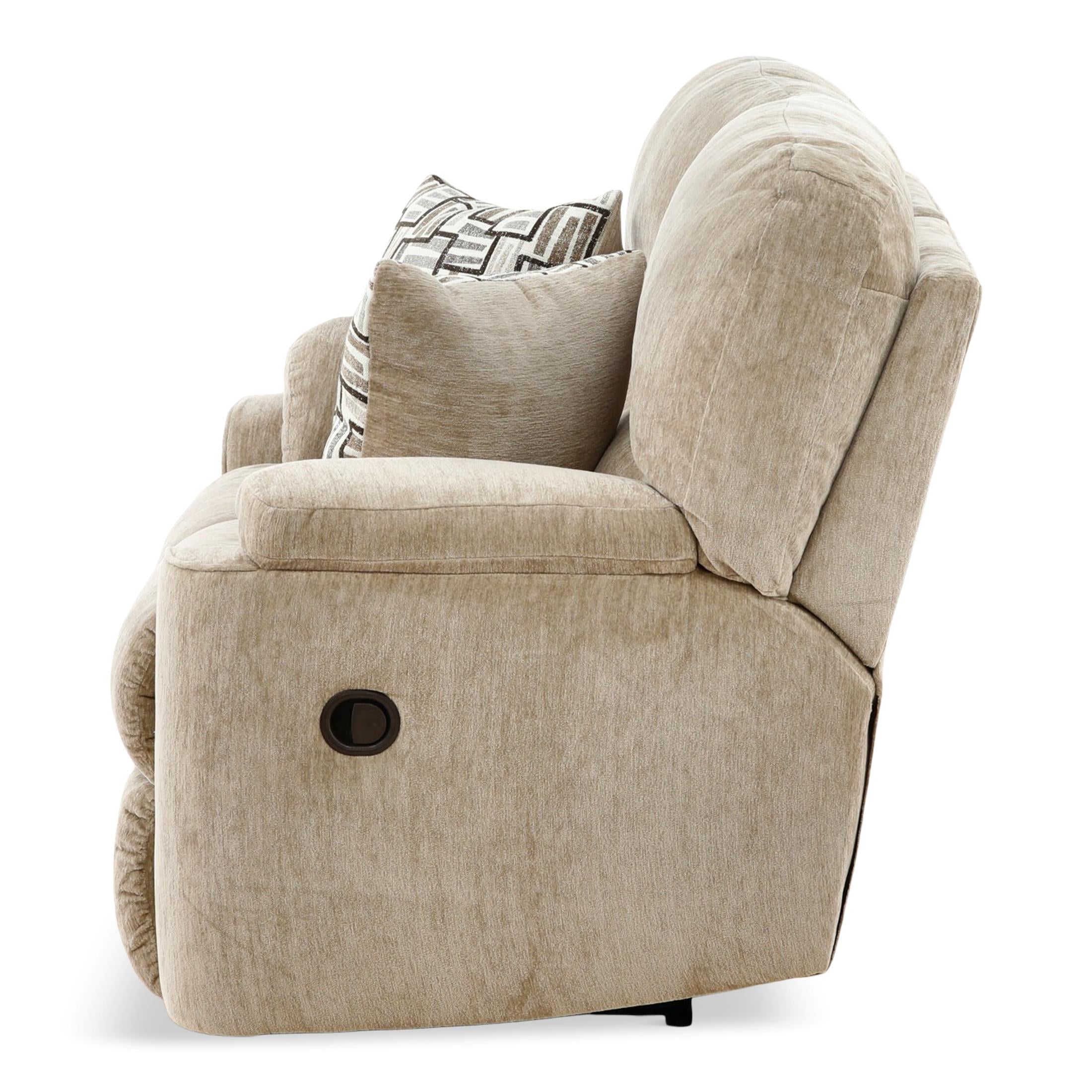 Landen Reclining Loveseat - Fabric