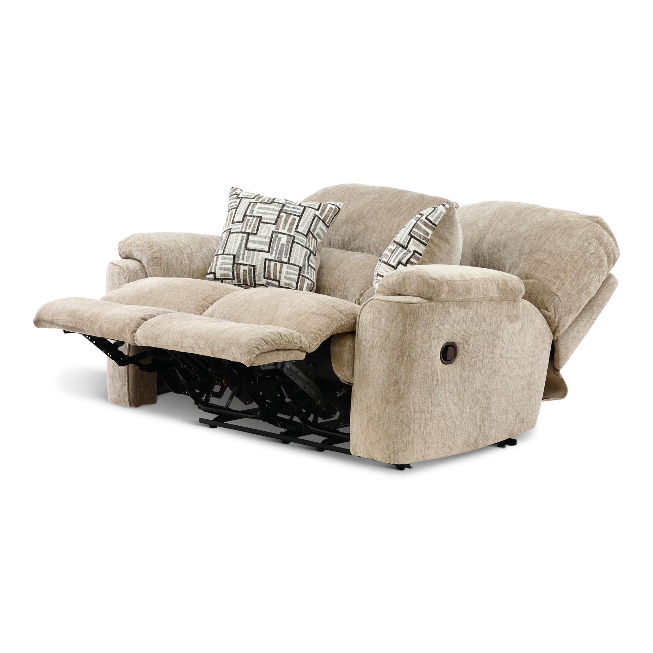 Landen Reclining Loveseat - Fabric
