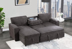 Amir 2-Piece Sectional with Sofa Bed - Set